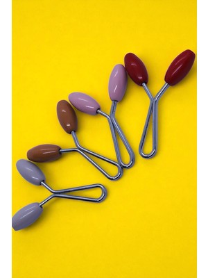 Katilus Eşarp Şal Klipsi 4 Adet Klips Kadın Tesettür Aksesuar Iğne