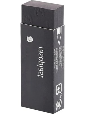 Hakay Toz Bırakmayan Yüksek Kaliteli Silgi - Siyah