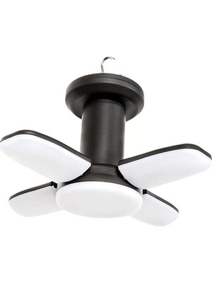 Prativas MX-Z04 150 Watt 4 Kanatlı USB Şarjlı 1800 Mah Kamp Çadır Lambası