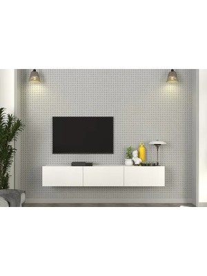 Vivense Dorpek Cercei Tv Ünitesi, Beyaz