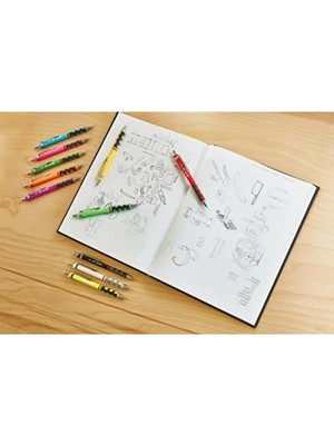 Hakay 0.7 mm Uçlu Mekanik Kurşun Kalem - Bordo Renk Seçeneği