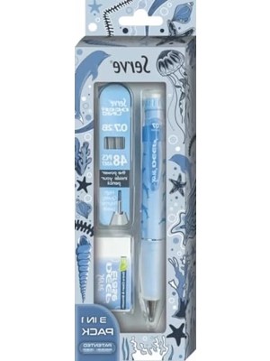 Hakay Gök Mavi 0.7 mm Kalem Seti, 3'lü