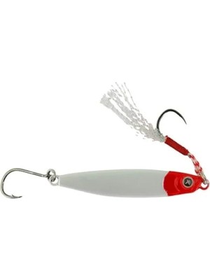 Hakay 50 mm 10 gr Metal Jig Yem - Kırmızı Başlı