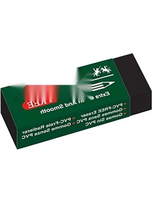 Hakay Yumuşak Yapılı 20'li Siyah Silgi Seti