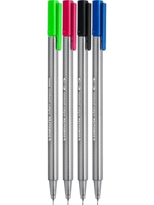 Hakay 0.3 mm Fineliner Kalem Seti (4 Renk)