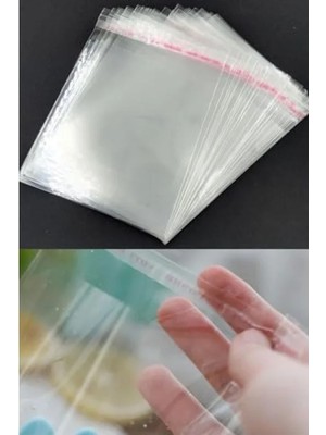 Hakay Şeffaf Bantlı Jelatin Poşet - 20X30 Cm, 50 Adet