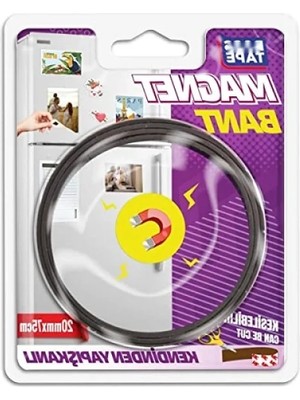 Hakay 20 mm x 75 cm Magnet Bant - Esnek ve Ince Yapı