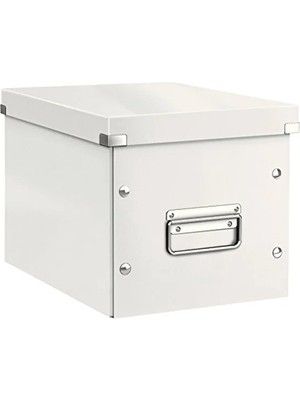 Hakay Modern Beyaz Saklama Kutusu, Ekstra Kapasite ve Kolay Taşıma