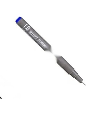 Hakay Mavi Çizim Kalemi, 0.1 mm Hassas Uç