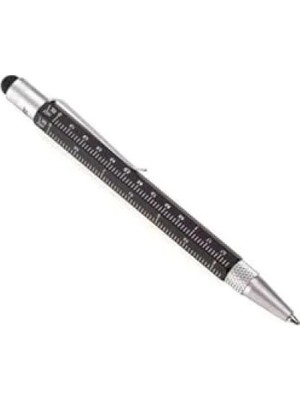 Hakay Multifonksiyonel Mini Tükenmez Kalem, Siyah