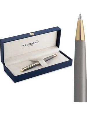 Hakay Metalik Gri Tükenmez Kalem - Şık Tasarım