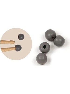 Hakay 2 Çift Kauçuk Pratik Davul Uçları