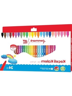 Hakay 24'lü Süper Yıkanabilir Keçeli Kalem Seti