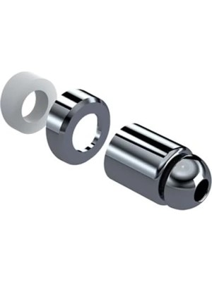 Hakay Oynar Başlıklı Krom Renkli Klozet Taharet Çubuğu