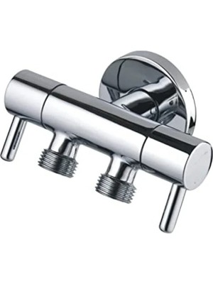 Hakay Çift Çıkışlı Kullanışlı Taharet Musluğu