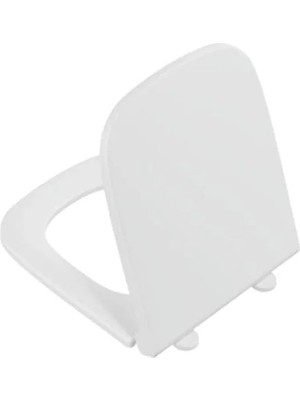 Hakay Yavaş Kapanır Beyaz Klozet Kapağı, Çıkabilir Menteşe