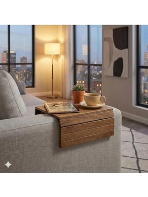 Hakay Pratik Koltuk Kolçak Sehpası - Organizer