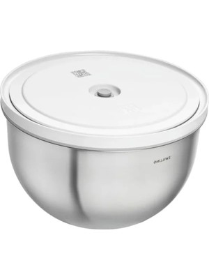 Hakay Vakumlu Saklama Kabı - 24 cm Paslanmaz Çelik