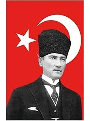 Hakay Atatürk Temalı Bayrak 100X150 cm