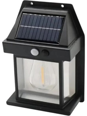 Hakay Suya Dayanıklı Hareket Sensörlü Güneş Enerjili LED Bahçe Lambası