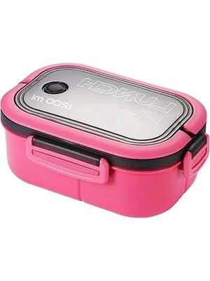 Hakay Hava Kilitli 2 Katlı 1200 ml Sefer Tası ve Beslenme Çantası