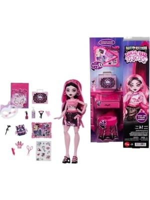 Hakay Güzellik Sırları Aksesuar Seti ile Draculaura Bebek