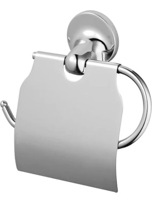 Hakay Kapaklı Tuvalet Kağıtlığı - Krom Kaplama, Ergonomik Tasarım