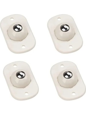 Hakay 4'lü Bilyeli Eşya Kaydırma Aparatı, Mini Tekerlek Seti