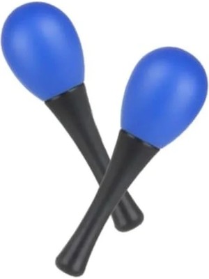 Hakay Mavi Plastik Marakas Seti (2 Adet)