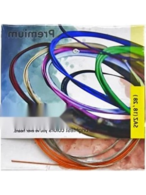 Hakay Profesyonel Kısa Sap Bağlama Teli, Bakır Bamlı, 0.18MM