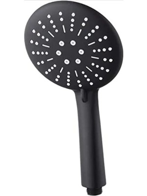 Hakay 3 Fonksiyonlu Mat Siyah Yüksek Basınçlı El Duşu - Tasarruflu ve Uzun Ömürlü