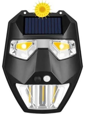 Hakay Güneş Enerjili Yüz Görünümlü LED Aydınlatma - IP65 Su Geçirmez