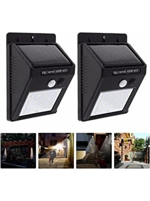 Hakay Güneş Enerjili 20 LED Bahçe Aydınlatma