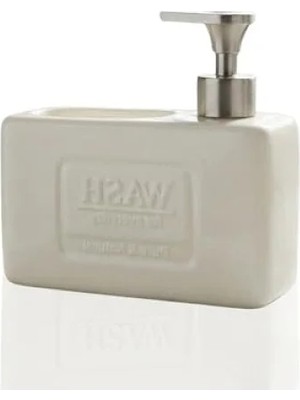 Hakay Mat Seramik Sıvı Sabunluk - Tezgah Üstü Organizer