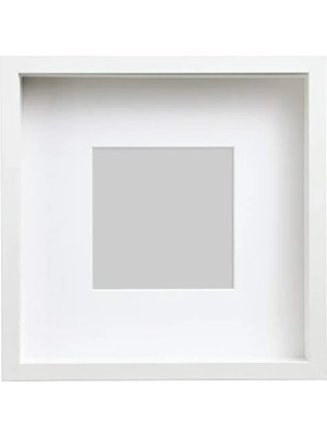 Hakay Modern Beyaz Çerçeve - 25X25 cm