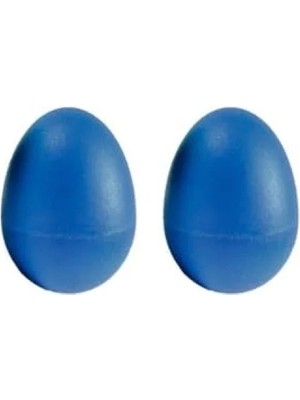 Hakay Plastik Mavi Yumurta Marakas Müzikal Set (2 Adet)
