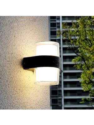 Hakay Silindir LED Aplik - 12 Watt, IP54, Iç ve Dış Mekan