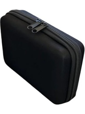 Hakay Çok Amaçlı Sert Kapaklı Makyaj Çantası (Siyah)