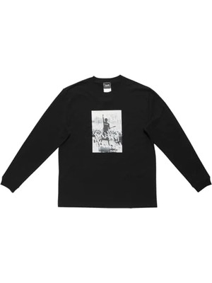 Hakay Uzun Kollu Siyah T-Shirt - S