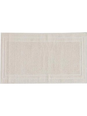 Hakay Ekru Renkli Banyo Paspası 60X100 cm