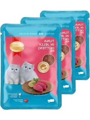 Hakay Yavru Kedi Jölede Ton Balığı - 85 Gr, 3 Paket