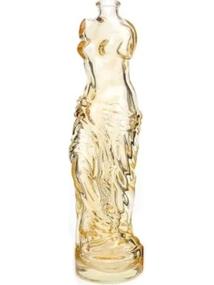 Hakay Amber Rengi El Yapımı Venüs Vazo - 25 cm