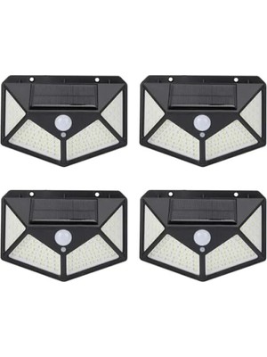 Hakay Güneş Enerjili 100 LED Bahçe Aydınlatması - Su Geçirmez