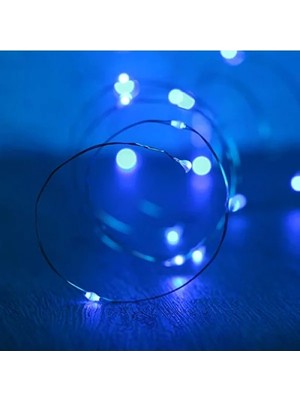Hakay Esnek Mavi LED Işık Zinciri, 3 Metre, 30 Süper Parlak LED