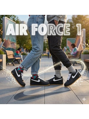 Nike Air Force 1 Lv8 3 Gs Unisex Siyah Spor Ayakkabı | HQ1911-001