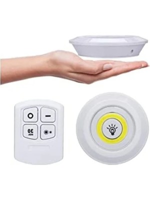 Hakay Uzaktan Kumandalı 3'lü Spot LED Lamba Seti