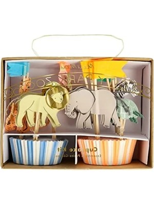 Hakay 24'lü Safari Cupcake Parti Seti