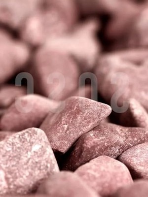 Hakay Bordo Renkli Doğal Dolomit Çakıl Taşı (2-3 Cm)