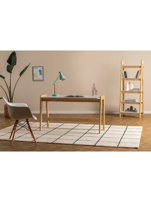 Vivense Noma Çalışma Masası, Beyaz, 130 cm