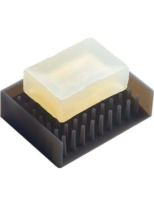 Hakay Tek Boy Silikon Sabunluk - Beyaz ve Siyah Seçenekleri